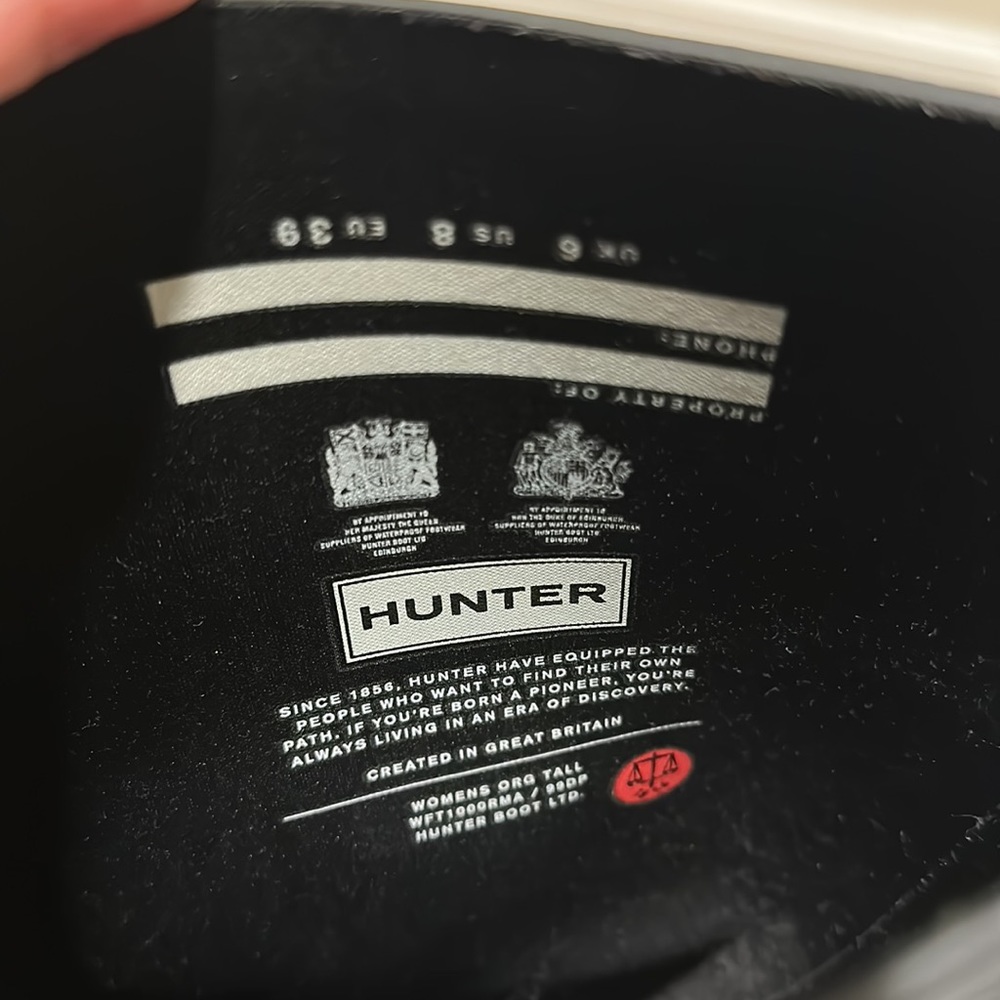 Hunter Original Tall Rain Boots - Picture 5 of 6